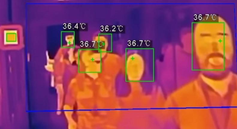 Telecamere di Sicurezza per il Rilevamento della Temperatura Corporea